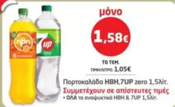 Up - Πορτοκαλάδα, 7UP zero
