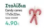 Candy canes 17x5x22εκ. 1666-00089