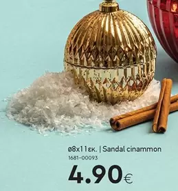 Sandal cinammon