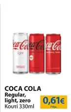 Coca Cola - Regular, Light, Zero