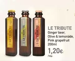 Pink - Ginger beer, Olive & lemonade, grapefruit