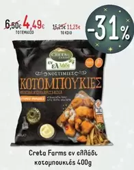 Creta Farms - κοτομπουκιές