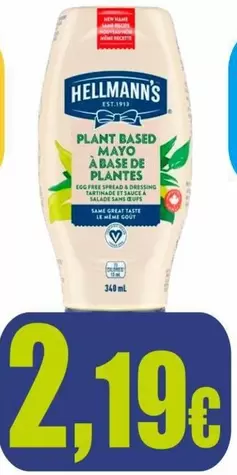 New - Plant Based Mayo