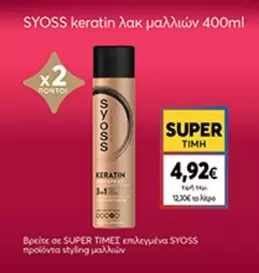 λακ μαλλιών