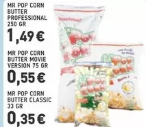 Pop - CORN BUTTER PROFESSIONAL