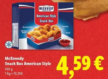 Box - Snack American Style
