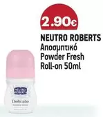 Fresh - Αποσμητικό Powder  Roll-on