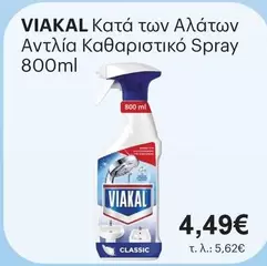 Κατά των Αλάτων Αντλία Καθαριστικό Spray