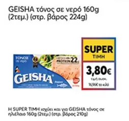 τόνος σε νερό