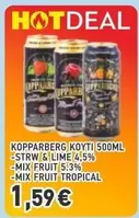 Mix - KOYTI 500ML -STRW & LIME -MIX FRUIT -MIX FRUIT TROPICAL
