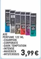 Dark - PERFUME 122 ML -CHAMPION -CORPORATE -DARK TEMPTATION -INTENSE -MAVERICK -MYSTERIOUS