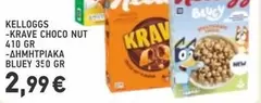 New - KRAVE CHOCO NUT & CEREAL BLUEY