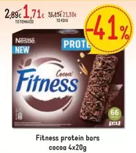 New - Fitness protein bars cocoa