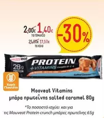 Mooveat Protein crunch bars