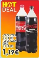 Coca Cola - COCA COLA 1.5 LT (F) - COCA COLA ZERO 1.5 LT (F)