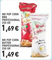 Pop - MR POP CORN BBQ PROFESSIONAL 250 GR