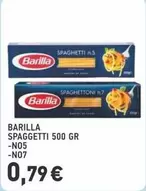 SPAGHETTI 500 GR -N05 -N07