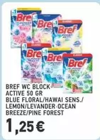 Blue - BREF WC BLOCK ACTIVE 50 GR