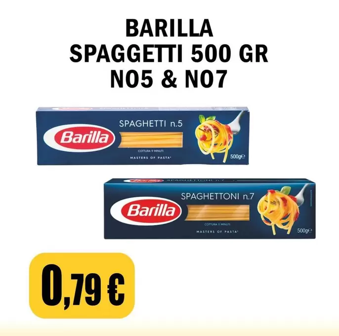 SPAGHETTI 500 GR N05 & N07
