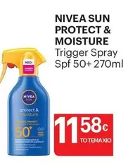Sun - SUN PROTECT & MOISTURE Trigger Spray Spf 50+ 270ml