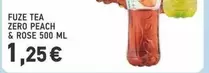 Rose - FUZE TEA ZERO PEACH & ROSE 500 ML