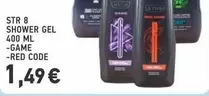 Game - STR 8 SHOWER GEL -GAME -RED CODE