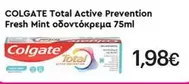Fresh - Total Active Prevention  Mint οδοντόκρεμα 75ml