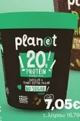 Planet - CHOCOLATE & PEANUT BUTTER PRALINE PROTEIN ICE CREAM
