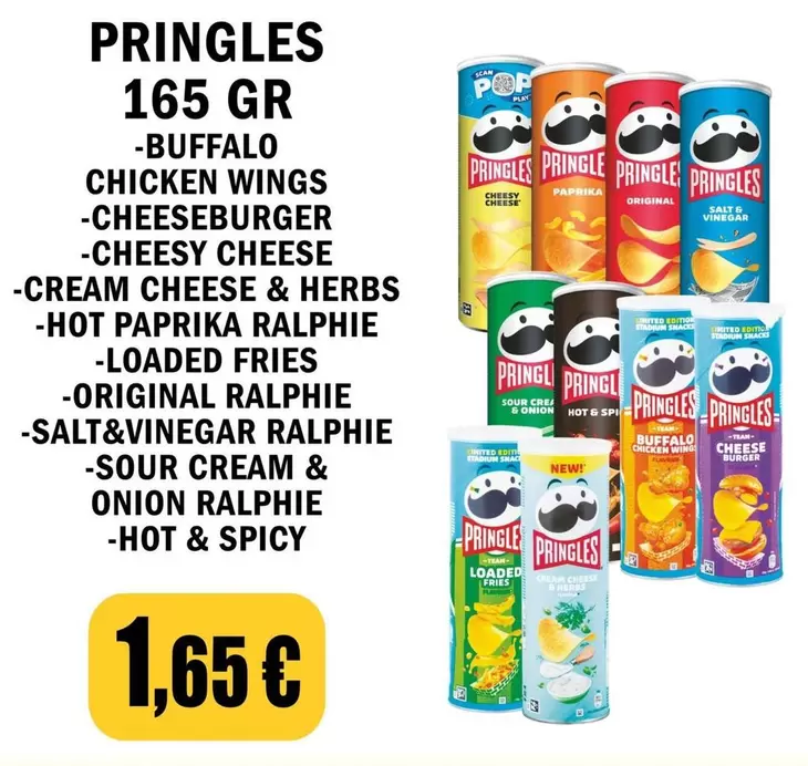 Burger - PRINGLES