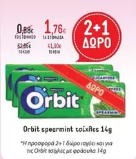 spearmint τσίχλες