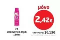 αποσμητικό σπρέι