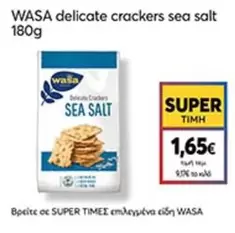 Wasa - Delicate Crackers Sea Salt