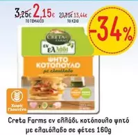 Creta Farms - Εν ελαιόλαδο κοτόπουλο ψητό σε φέτες