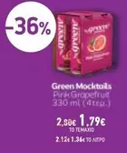 Pink - Mocktails Grapefruit