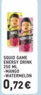Game - SQUID GAME ENERGY DRINK