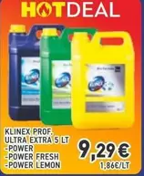 Fresh - KLINEX PROF. ULTRA EXTRA 5 LT -POWER -POWER FRESH -POWER LEMON
