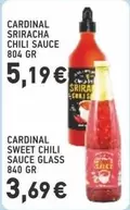 Glass - SIRACHA CHILI SAUCE 804 GR