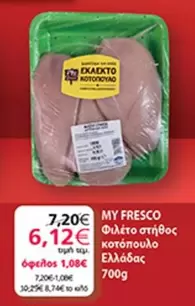 Φιλέτο στήθος κοτόπουλο