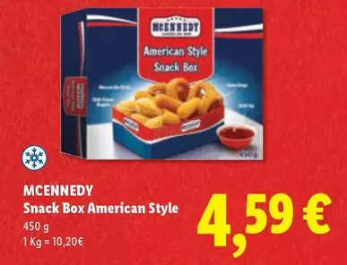 Box - Snack  American Style