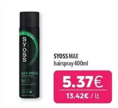 MAX hairspray 400ml