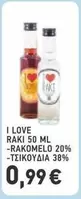 Love - I LOVE RAKI 50 ML