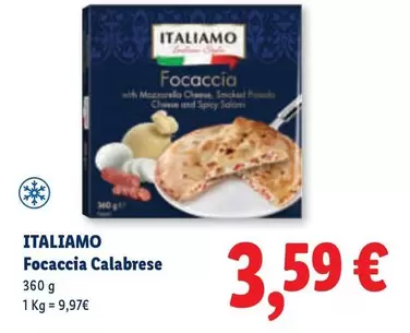 Focaccia Calabrese