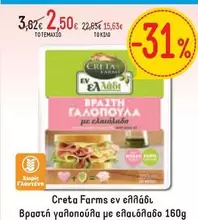 Creta Farms - Βραστή γαλοπούλα με ελαιόλαδο