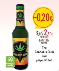 Club - The Cannabis sud μπύρα 330ml