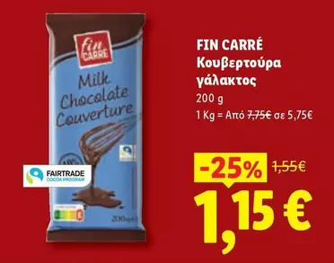 Milk Chocolate Couverture