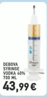 SYRINGE VODKA 40% 700 ML