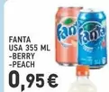 USA 355 ML -BERRY -PEACH