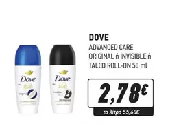 ADVANCED CARE ORIGINAL ń INVISIBLE ń TALCO ROLL-ON