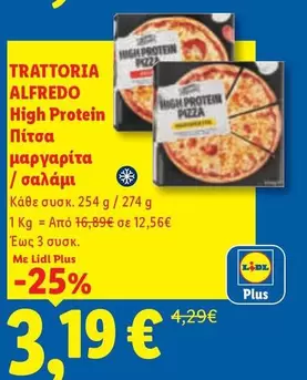 High Protein Pizza