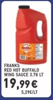Red - RED HOT BUFFALO WING SAUCE